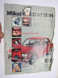 Datsun 1300, 1600, 1600 SSS -myyntiesite