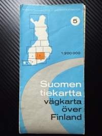 Suomen tiekartta alue 5