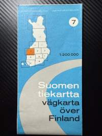 Suomen tiekartta alue 7