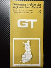 Suomen tiekartta alue 3