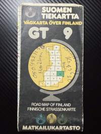Suomen tiekartta GT alue 9