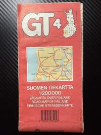 Suomen tiekartta GT alue 4