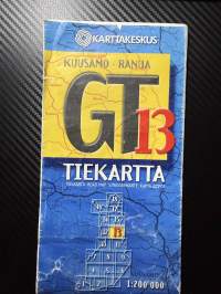 Suomen tiekartta GT alue 13