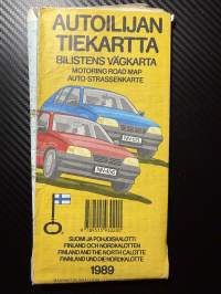 Autoilijan tiekartta Suomi ja Pohjoiskalotti