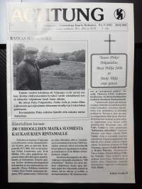 Achtung nr 9 (3/1995) Veljesapu-Perinneyhdistys ry:n jäsen ja tiedotuslehti