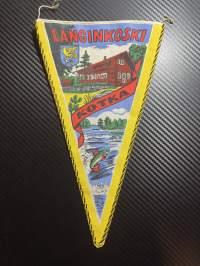 Langinkoski Kotka -matkailuviiri, isokoko / souvenier pennant