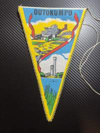 Outokumpu -matkailuviiri, isokoko / souvenier pennant