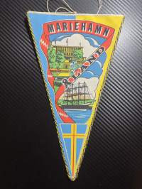 Mariehamn, Åland -matkailuviiri, isokoko / souvenier pennant