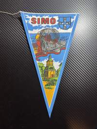 Simo -matkailuviiri, isokoko / souvenier pennant