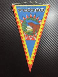 Vuotso -matkailuviiri, isokoko / souvenier pennant