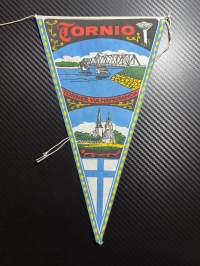 Tornio -matkailuviiri, isokoko / souvenier pennant