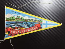 Karunki, Kukkolankoski -matkailuviiri, isokoko / souvenier pennant