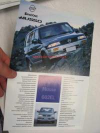 SsangYong Musso -myyntiesite