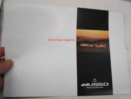 SsangYong Musso -myyntiesite