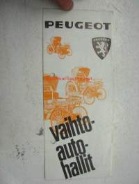 Peugeot vaihtoautohallit -myyntiesite