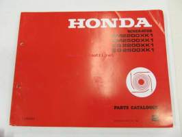 Honda Generator EM2200XK1, EM2500XK1, EG2200XK1, EG2500XK1 Parts catalogue 2 -varaosaluettelo