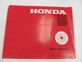 Honda Generator EX650, EG550, EG650, EM650, ED400 Parts catalogue 7 -varaosaluettelo