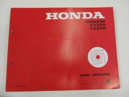 Honda Generator EX350, EX500 Parts catalogue 4 -varaosaluettelo