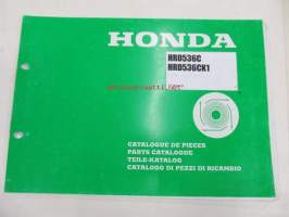 Honda Lawn mower HRD536C, HRD536CK1 Parts catalogue -varaosaluettelo