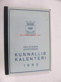 Helsingin kaupungin kunnalliskalenteri 25. 1953