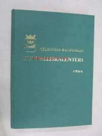Helsingin kaupungin kunnalliskalenteri 38. 1966
