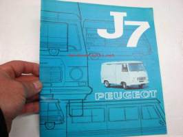 Peugeot J7 1975 -myyntiesite
