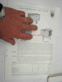 Wärtsilä Peko käsienpesuallas sekä vaunuja -myyntiesite