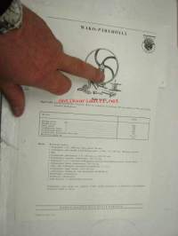 Wärtsilä Wako pärehöylä -myyntiesite