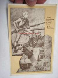 Sotilaspostikortti / Kenttäpostikortti -