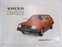 Volvo 343 Instruktionsbok - käyttöohjekirja 1976