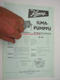 Kömag ilmapumppu -myyntiesite