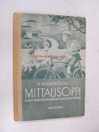 Valistuksen mittausoppi kaupunkien kansakouluja varten