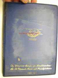 Oy Yhtyneet Harja- ja Sivellintehtaat / Ab De Förenade Borst- och Penselfabrikerna -tuoteluettelo