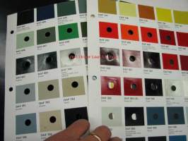 Daf -automaalien värimallit