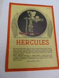 Hercules mylly Porin konepaja -myyntiesite v. 1936