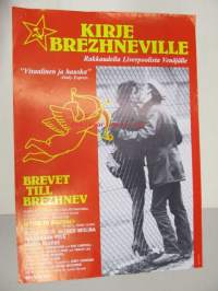Kirje Brezhneville - Brevet till Brezhnev -elokuvajuliste, Peter Firth, Alfred Molina, Alexandra Pigg, Chris Bernhard
