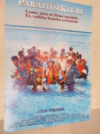 Paratiisiklubi - Club Paradise -elokuvajuliste, Robin Williams, Peter O'Toole, Harold Ramis