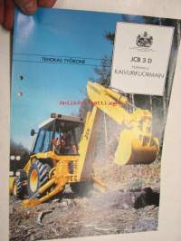 JCB 3 D kaivurikuormain -myyntiesite