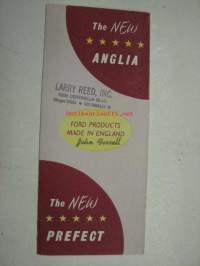 Ford Anglia & Prefect 1954 -myyntiesite
