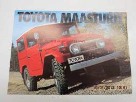 Toyota Maasturit 1979 -myyntiesite