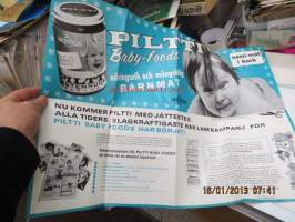 Piltti Baby-foods - nami-mat i burk - mainoskampanjajuliste kauppiaille