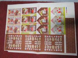 Hannu ja Kerttu kuvasivuja painoarkkina