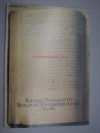 Suomen Tennisliitto - Finlands Tennisförbund ry. 1911-1981 (Tennislehti N:o 3-4)