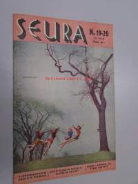 Seura 12. 5. 1948 nr 19-20 sis. mm. seur. artikkelit / kuvat / mainokset; piippumuurarien työ, pikku-Angelan ilmestys, autokoulut, Asko -huonekalumainos
