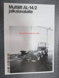 Multilift AL-14/2 jalkalavalaite -myyntiesite