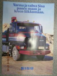 Sisu 3-akselinen kiviainesauto -myntiesite