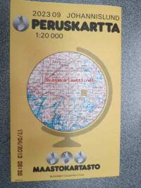 Johannislund 2023 09 Peruskartta 1:20 000