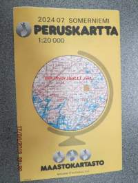 Somerniemi 2024 07 Peruskartta 1:20 000