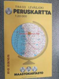 Leväsjoki 1144 03 Peruskartta 1:20 000