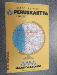 Petkele 1144 06 Peruskartta 1:20 000